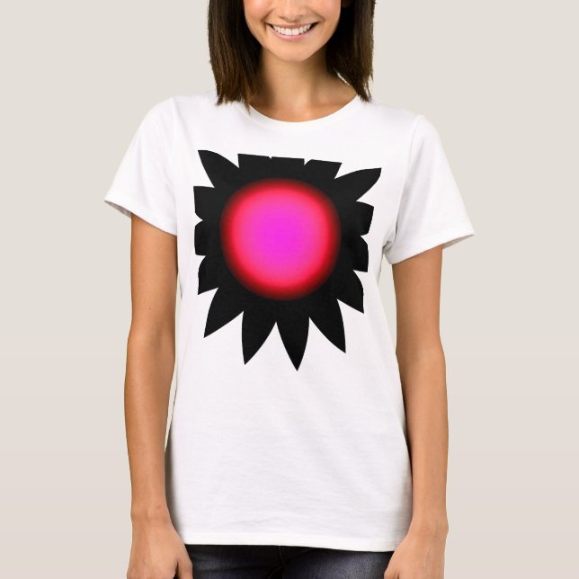 Shining Red Rosa Tee (Framsida)
