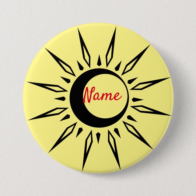 Shining Sol Crescent Måne Thunder_Cove Knapp (Framsida)