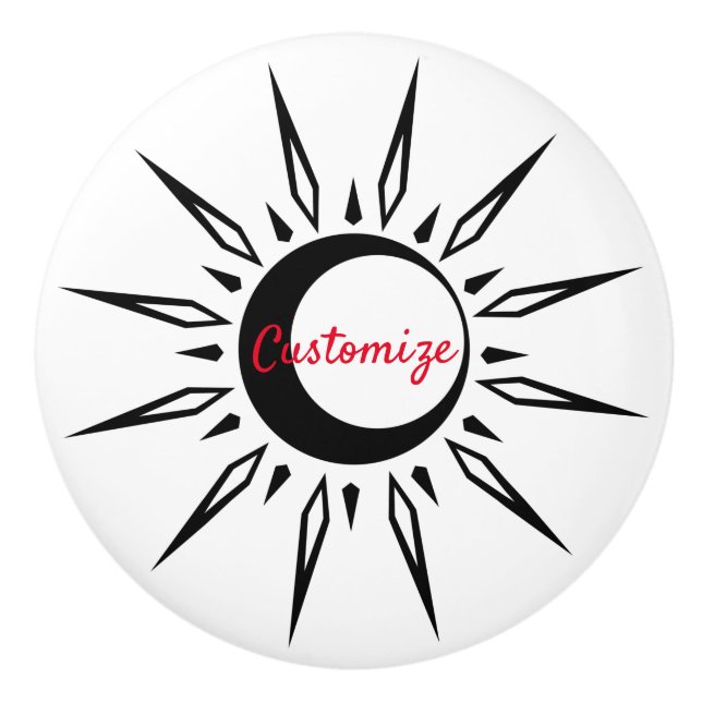 Shining Sol Crescent Måne Thunder_Cove Knopp (Framsidan)