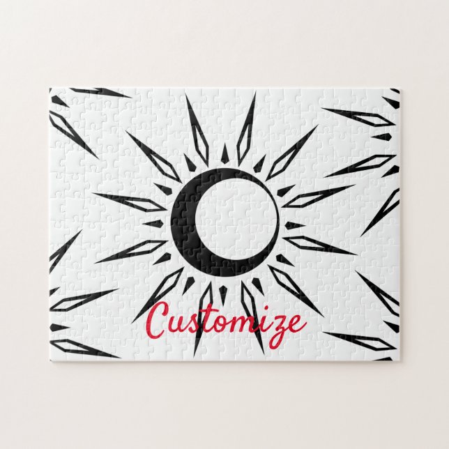 Shining Sol Crescent Måne Thunder_Cove Pussel (Horisontell)