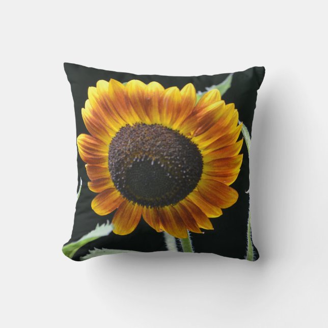 Shining Solros Pillow Kudde (Framsida)