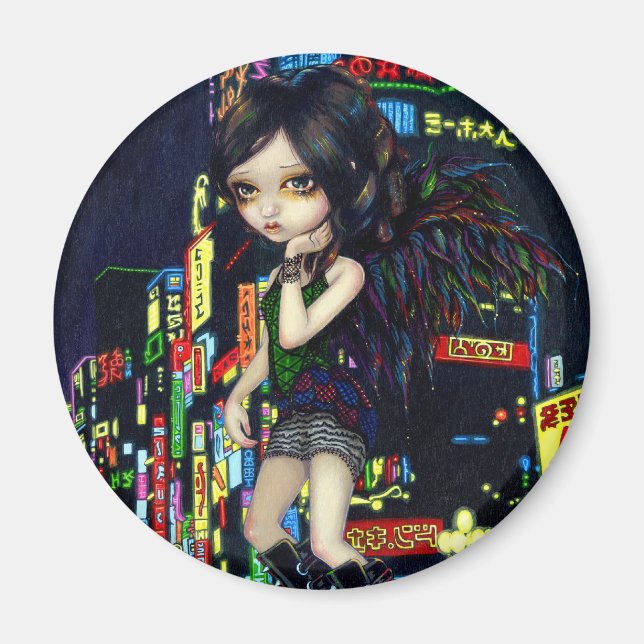 "Shinjuku Angel" Magnet (Framsidan)