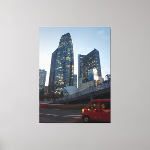 Shinjuku kommer att se dig nu - Ken Gage Photograp Canvastryck