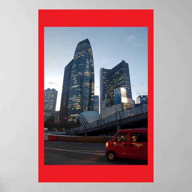 Shinjuku kommer att se dig nu - Ken Gage Photograp Poster (Framsidan)