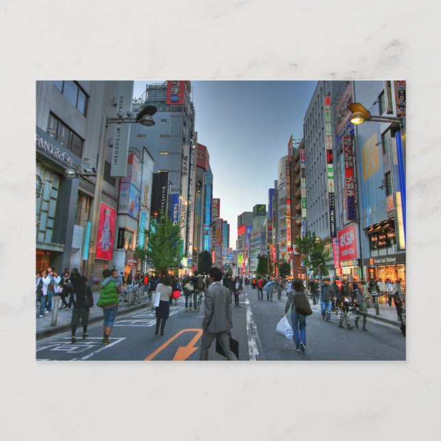 Shinjuku Vykort (Framsida)