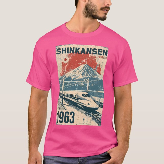 Shinkansen 2 t shirt (Framsida)