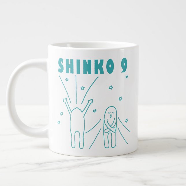 "Shinko 9" Deep Breathing Jumbo Mugg (Vänster)