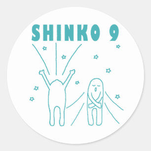 "Shinko 9" Deep Breathing Runt Klistermärke