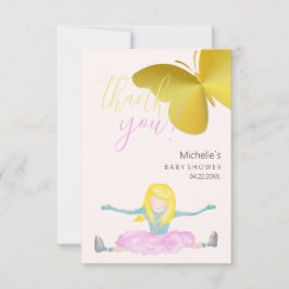 Shinna som en bild av en liten vattenfärg tack kort