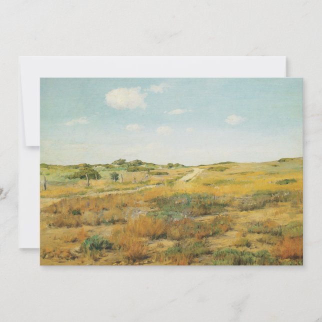 Shinnecock Hills av William Merritt Chase (Framsida)