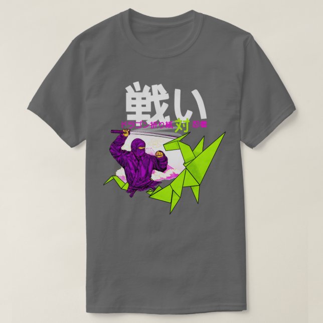 Shinobi VS Dragonpaper T Shirt (Design framsida)