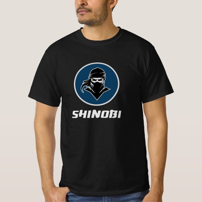 Shinobi Warrior Ninja Assassin T Shirt (Framsida)
