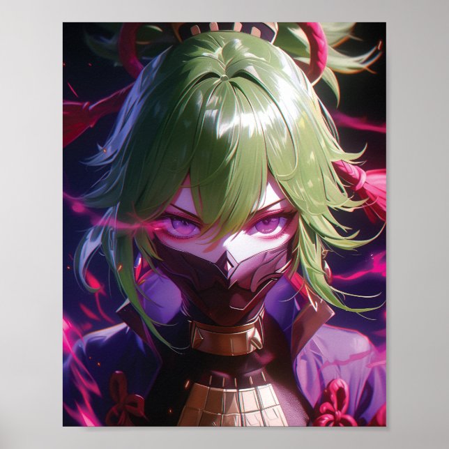 Shinobu - Genshin Impact | Poster (Framsidan)