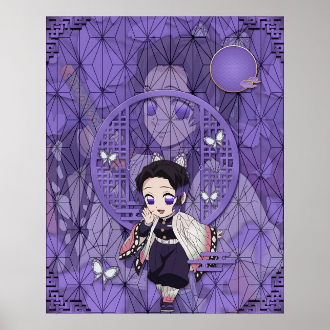 Shinobu Kocho Chibi Poster (Framsidan)