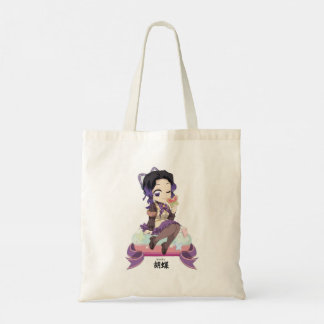 Shinobu Kocho (Demon Slayer) tryck totebag Tygkasse