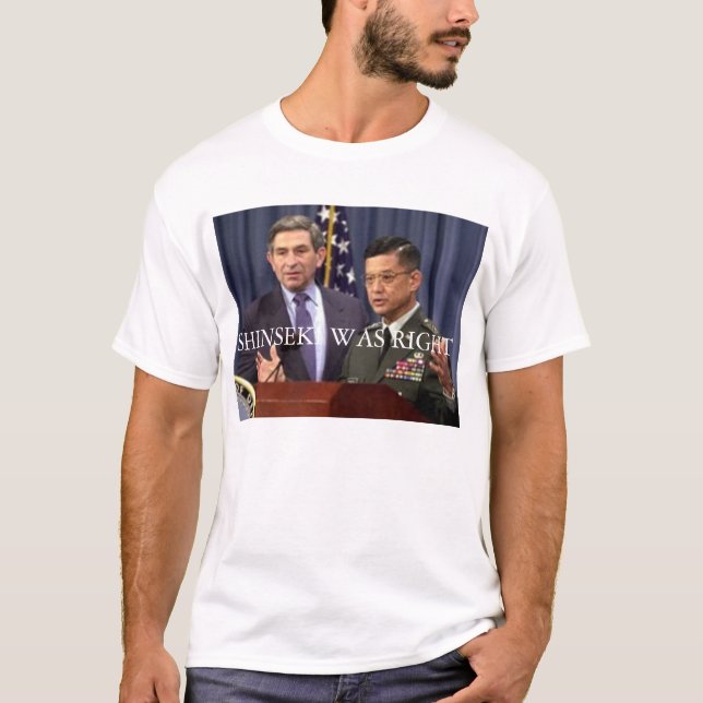 Shinseki var höger t shirt (Framsida)