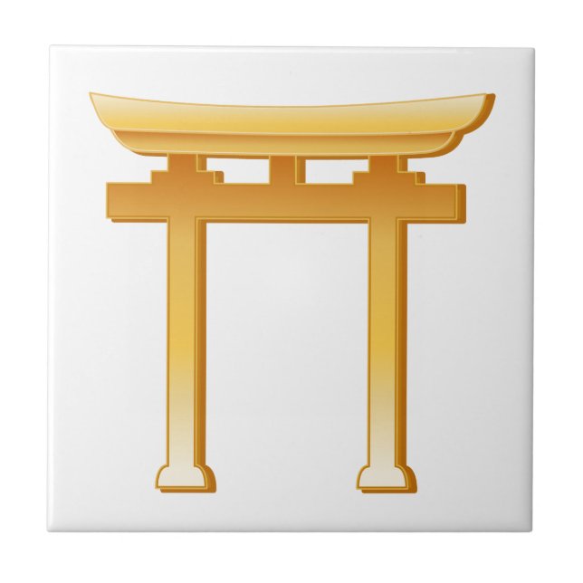 Shinto Symbol Kakelplatta (Framsidan)