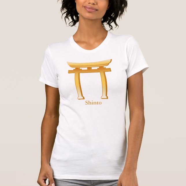 Shinto Symbol Tee Shirt (Framsida)
