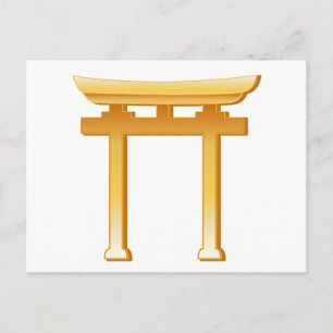 Shinto Torii Grind Vykort