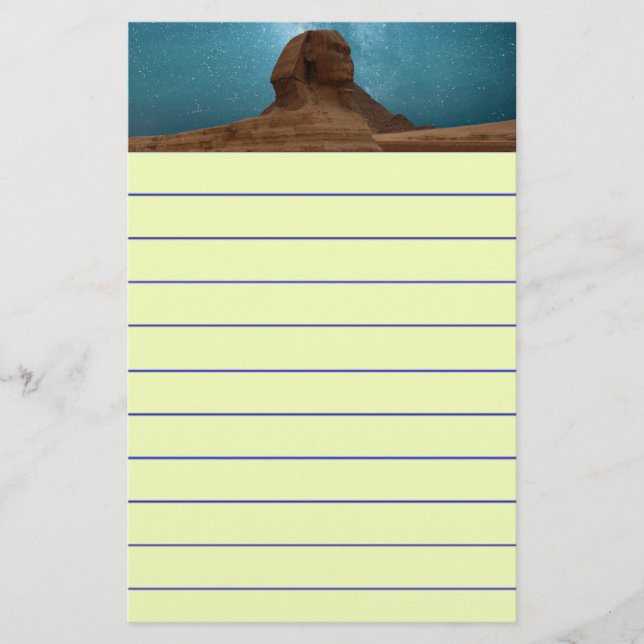 Shinx: Egypten Brevpapper (Framsida)