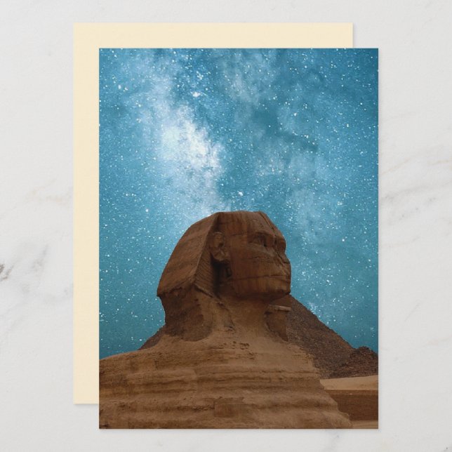 Shinx: Egypten Inbjudningar (Fram/baksida)