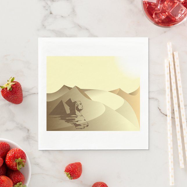 Shinx i öknen pappersservett (Skapare uppladdad)