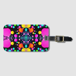 shiny Abstract art Bagagebricka