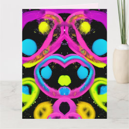 shiny Abstract art Kort