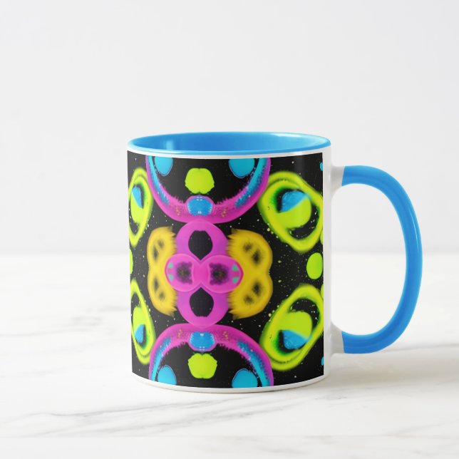 shiny Abstract art Mugg (Höger)