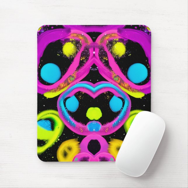 shiny Abstract art Musmatta (Med mus)