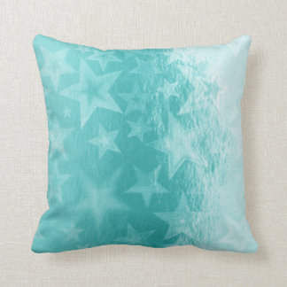 Shiny Aqua Turcos Decorative Dekorativ kudde