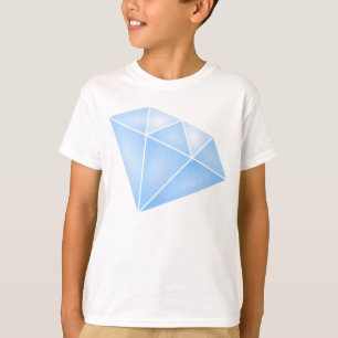 Shiny Blue Diamond Carat T Shirt