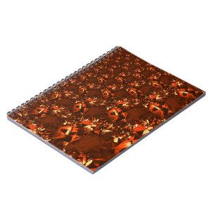 Shiny brownish coral, och liknande lättnad anteckningsbok