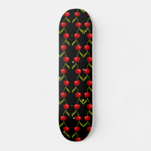 Shiny Cherries Mönster Mini Skateboard Bräda 18,5 Cm
