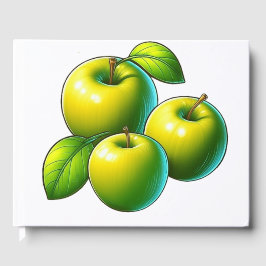 Shiny Grönt Apples Gästböcker