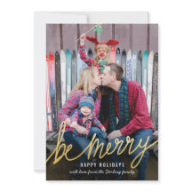 Shiny Guld-skript - Klassiskt julfotoport