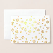 Shiny Guld Snöflingor