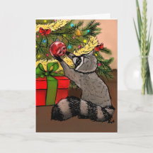 Shiny Helgdag Raccoon