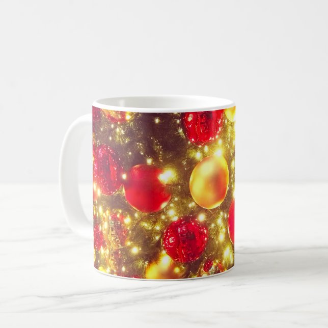 Shiny jul-klustret Boll Delight Kaffemugg (Framsida vänster)