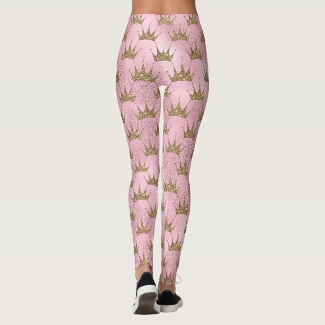 Shiny Krona Leggings (Baksida)
