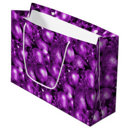 Shiny Lila Baubles jul
