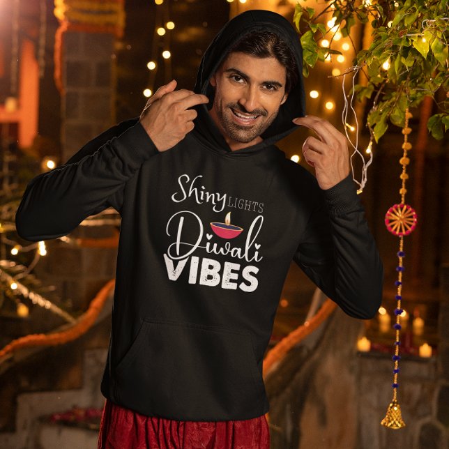 Shiny ljus Diwali vibes Hoodie (Skapare uppladdad)