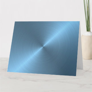 Shiny Metallic Background - Blue Kort