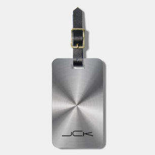 Shiny Metallic Design Stainless Steel-utseende Bagagebricka