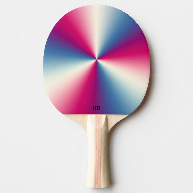 Shiny metallic struktur pingisracket (Framsidan)