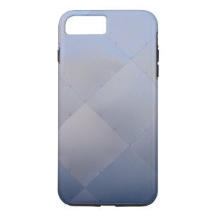 Shiny Modern Checkated Metall Blue