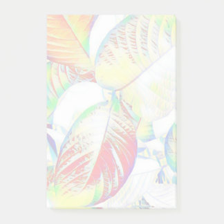 Shiny Pastel Lövs Post-it Notes Block