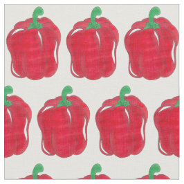 Shiny Red Bell Pepper Garden Veg Vegetable Food Tyg