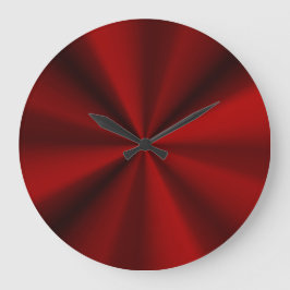 Shiny red stor klocka
