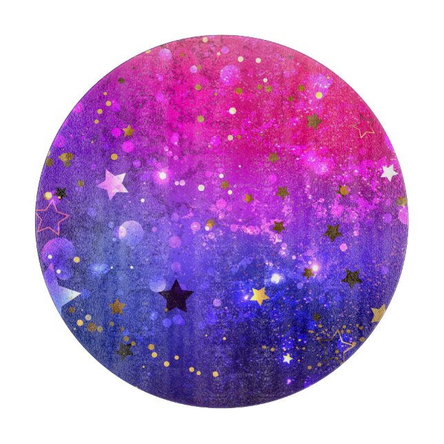 Shiny Rosa Blue Background (Framsidan)